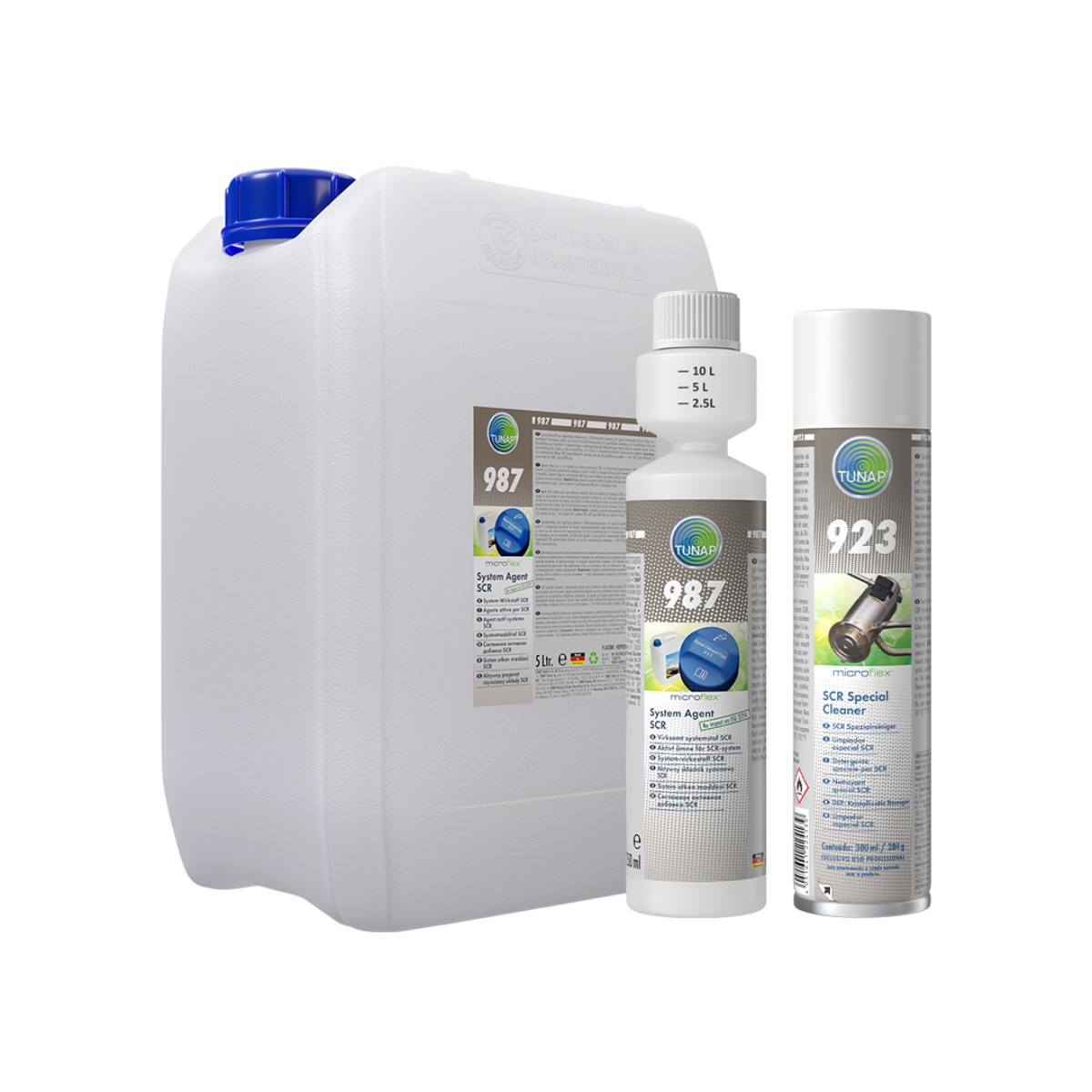SCR System Products System Agent 987 and Cleaner 923 SCR System Products System Agent 987 and Cleaner 923
